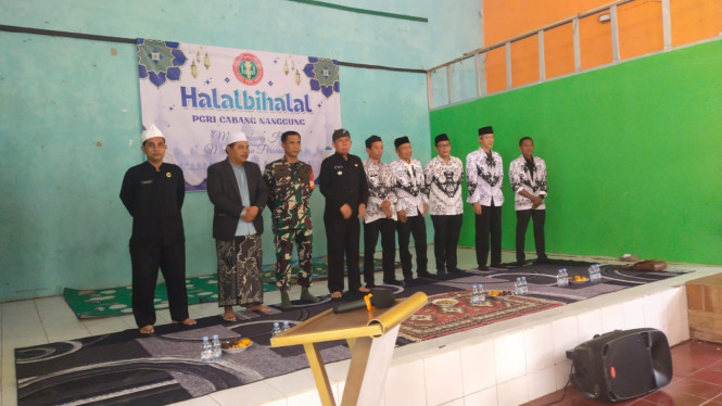 Kegiatan Halal Bihalal PGRI Kecamatan Nanggung