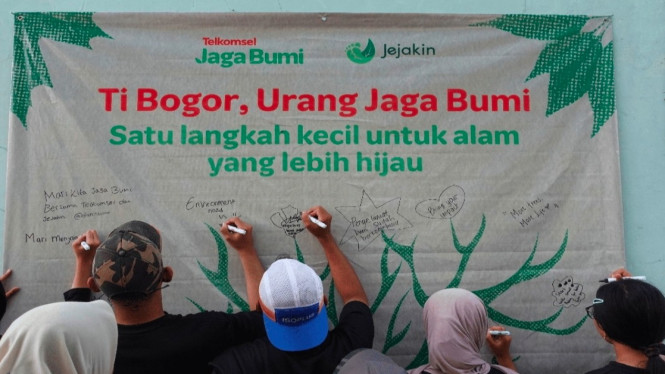 Telkomsel menanam 2000 pohon MPTS di lahan seluas 15,22 hektare