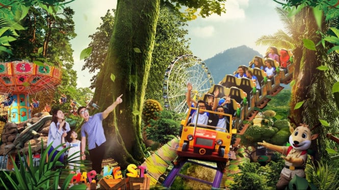 Liburan Sekolah 2026 di JungleLand Sentul Makin Seru, Ada Tiket Gratis dan Wahana Olahraga Baru