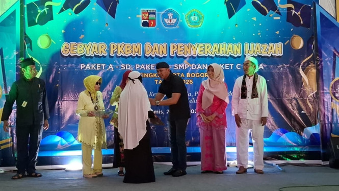 Gebyar PKBM Kota Bogor 2026, Ribuan Siswa Terima Ijazah Paket A, B, dan C