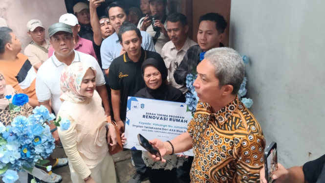 Akhirnya, Rumah Emak Jum Dibangun Lewat Program CSR AXA Blue Dragon