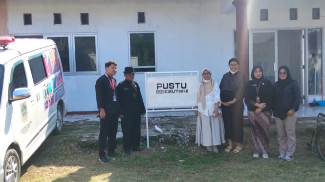 Pustu Cikutamahi di Kecamatan Cariu, Kabupaten Bogor mulai difungsikan untuk mendekatkan layanan kesehatan.
