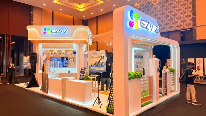 EZVIZ Hadirkan Konsep Seamless Living & Smarter Protection, Ajak Pengunjung Rasakan Pengalaman #SmartEZtCombo