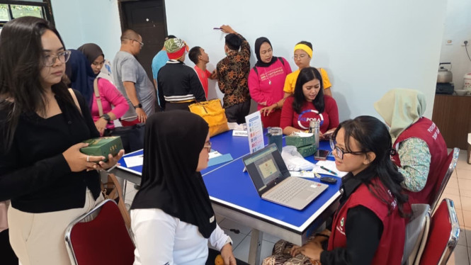 Cek Kesehatan Gratis Dinas Kesehatan Kota Bogor di Kantor PWI Kota Bogor
