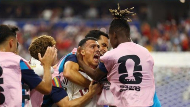 Spanyol Lolos ke Final Piala Dunia 2026 Usai Kalahkan Prancis 2-0.
