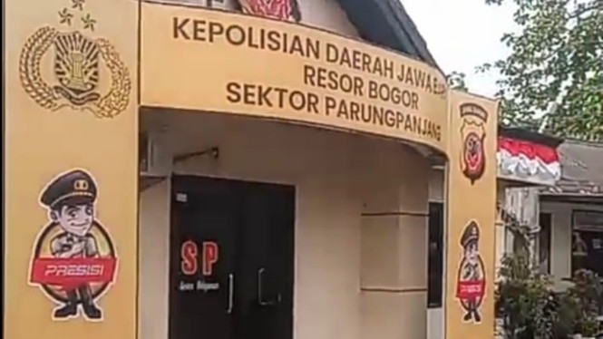 Polsek Parungpanjang mengungkap kronologi pencurian dump truck.