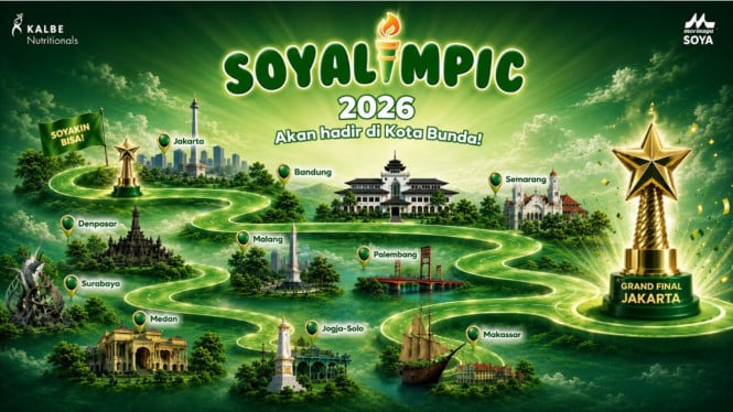 Kalbe Nutritionals melalui Morinaga Soya akan menggelar kompetisi Soyalympic 2026