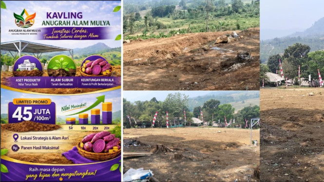 Anugrah Alam Mulia menghadirkan promo kavling produktif
