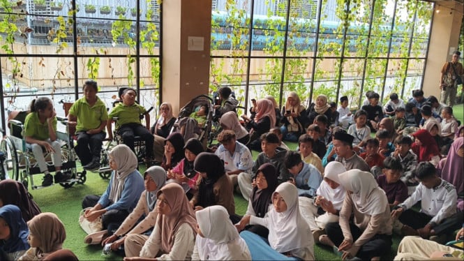 Jelang Hari Anak Nasional 2026, Wakil Wali Kota Bogor Jenal Mutaqin mengajak 130 anak yatim