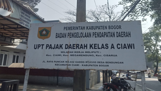 Kantor UPT Pajak Kleas A Ciawi