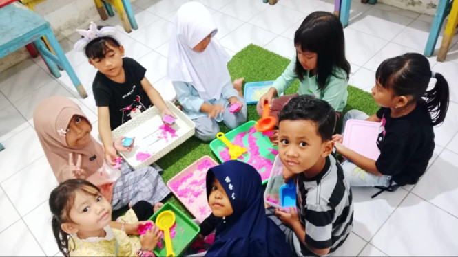 Murid-murid TK Tunas Permai Bogor