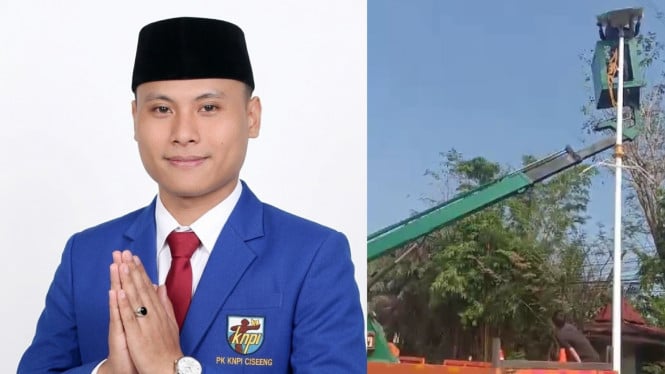 Dishub Kabupaten Bogor membangun 50 titik lampu PJU tenaga surya di Kecamatan Ciseeng.