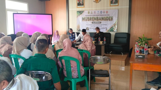 Musrenbangdes Desa Pasir Tanjung menetapkan pembangunan infrastruktur, peningkatan SDM