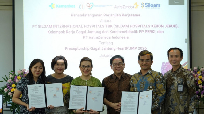 AstraZeneca, Siloam Hospitals Kebon Jeruk, dan PP PERKI Perkuat Penanganan Gagal Jantung