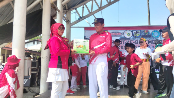 Semarak HUT ke-81 RI Kecamatan Cariu