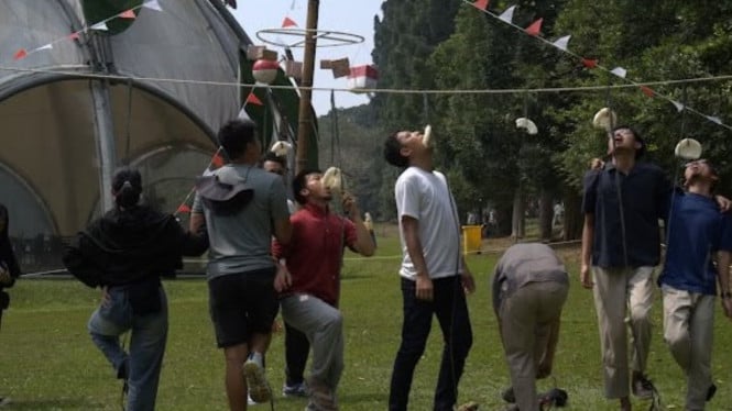 Kebun Raya Bogor meriahkan HUT RI ke-81 dengan lomba 17-an.
