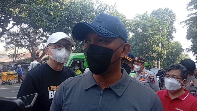Wakil Wali Kota Bogor Imbau Warga Pakai Masker, Debu Halus Muncul di Sejumlah Wilayah