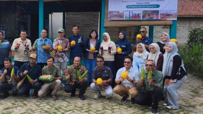 PT Antam UBPE Pongkor Berhasil Berdayakan Kelompok Tani Garitan hingga Jadi Percontohan Kementerian ESDM