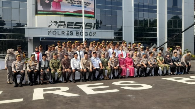 Kapolda Jabar Irjen Pipit Rismanto Kunker ke Polres Bogor, Ini yang Dibahas