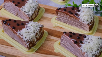 Kue Hits Mille Crepes! Cocok Buat Menyambut Hari Natal dan Tahun Baru