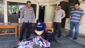 Hasrat Ingin Open BO, Pedagang Siomay Nekat Curi Ratusan Celana Dalam Wanita