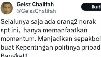 Loyalis Anies Geisz Senggol Andre Rosiade: Norak dan Manfaatkan Momentum!
