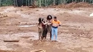 Heboh Kemunculan Suku Togutil Hampiri Pekerja Tambang di Hutan Halmahera