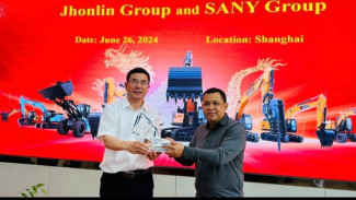 Jhonlin Group Pesan 2.000 Ekskavator dari SANY Group, Jadi yang Terbanyak di Dunia