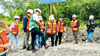 Jhonlin Grup Kunjungi Freeport, Bangun Jalan Proyek Cetak Sawah 1 Juta Ha