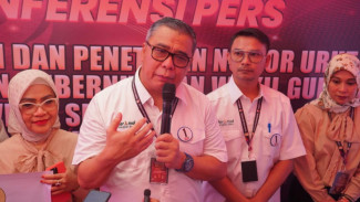 Ahmad Ali usai Pengambilan Nomor Urut: Mari Kita Laksanakan Politik Riang Gembira