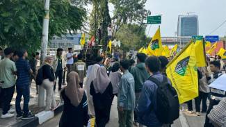 Demo Mahasiswa PB SEMMI di Kantor Dirjen Hubla Kemenhub, Ini Tuntutannya