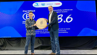 Komitmen Bangun Bisnis Berkelanjutan dan Berdampak Baik, Danone Indonesia Raih Sertifikasi B Corp