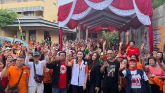 Relawan Hilda Kusuma Dewi Kenalkan Pasangan Pram-Doel Calon Pemimpin Jakarta
