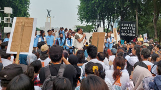 Ribuan Warga Jakarta dari Pemuda Indonesia Center Deklarasi Dukung Ridwan Kamil