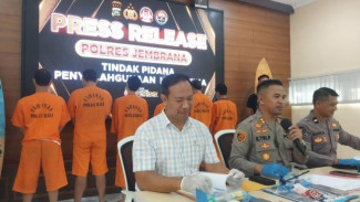 Jaringan Sabu Jembrana Dibongkar: Enam Pengedar Diciduk, Dua Residivis Kambuhan