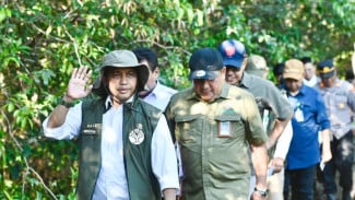 Menhut Tinjau Taman Nasional Sebangau, Soroti Pentingnya Gambut Bagi Iklim Global