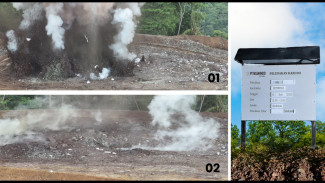 MDA Lakukan First Blasting di Proyek Tambang Emas Awak Mas