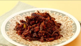 Rendang Suwir Kering Jadi Lauk Favorit dengan Rasa Nagih