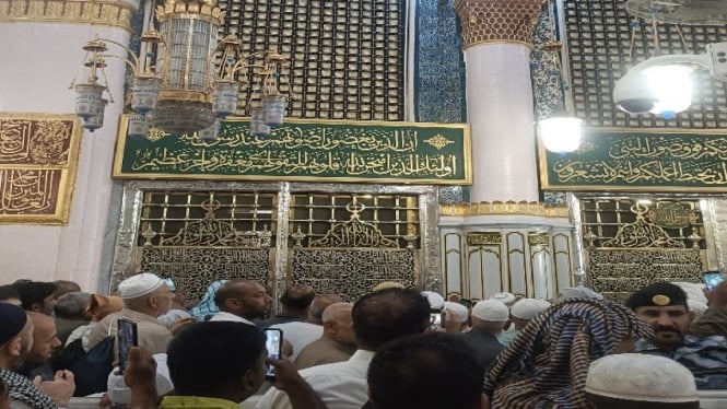 Makam Nabi Muhammad SAW di Madinah
