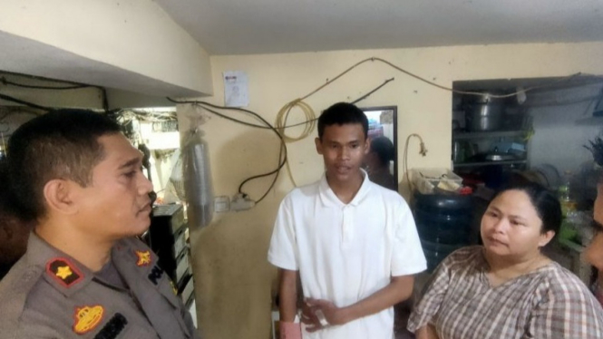 Satrio Mukhti (18), casis Bintara Polri korban begal sadis