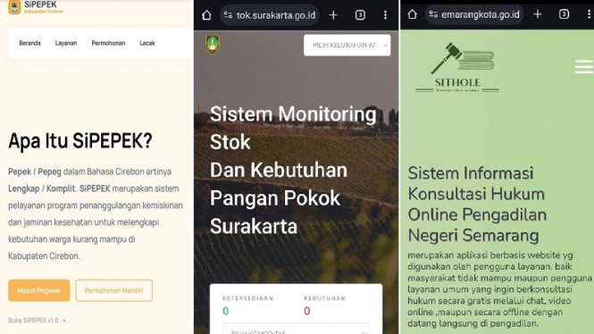 Viral aplikasi di institusi pemerintahan dengan nama-nama seronok