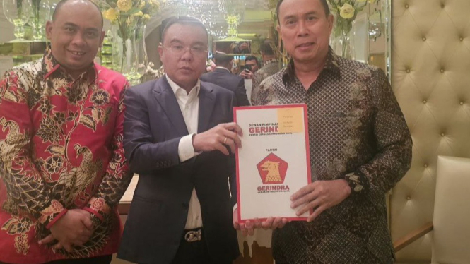 Gerindra beri Surat untuk Andi Sumangerukka untuk Maju Pilgub Sultra