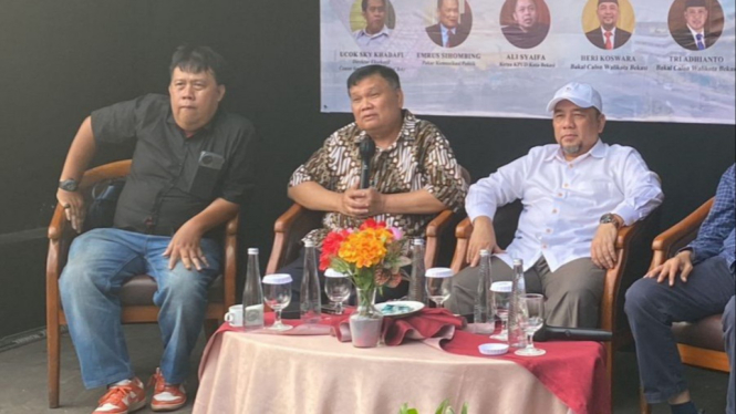 Diskusi publik yang digelar HMC di kota Bekasi