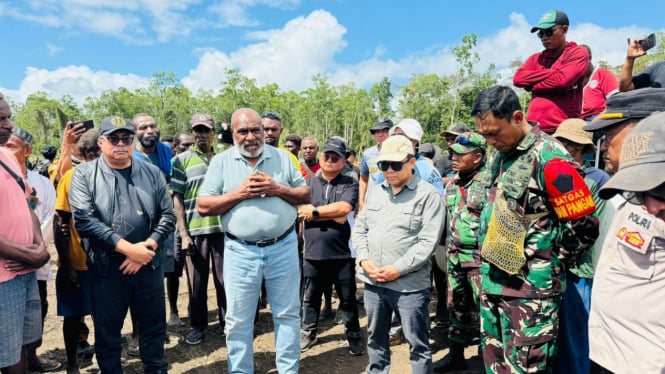 Sosialisasi program Lumbung Pangan Nasional ke warga Merauke