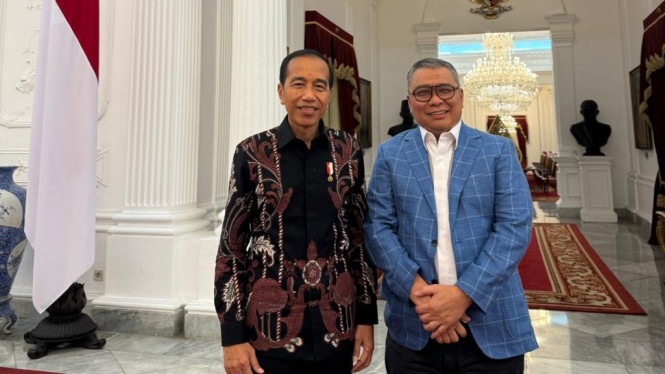 Cagub Sulteng Ahmad Ali bertemu Presiden RI Jokowi