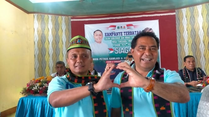 Brigjen Simon Petrus Kamlasi cagub NTT