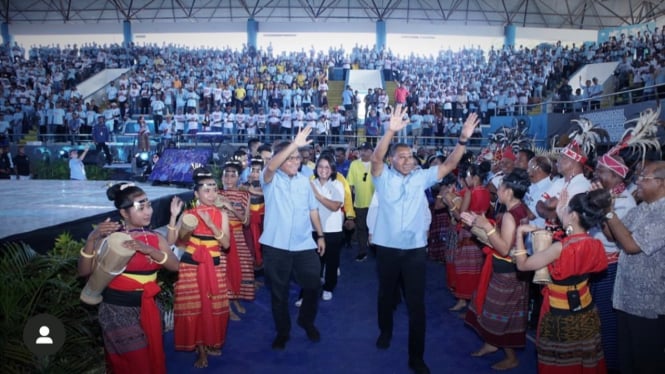 Cagub-Cawagub NTT, Melki Laka Lena-Johni Asadoma