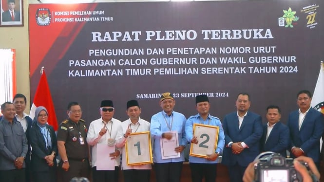 Cagub-Cawagub Kalimantan Timur di Pilkada 2024