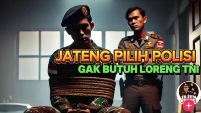 Beredar gambar hoaks yang dapat memecah TNI-Polri