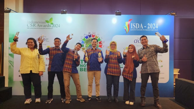 Ajang ISDA dan Indonesian CSR Awards tahun 2024